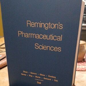 Remington's Pharmaceutical Sciences Hardcover Textbook - Navy Blue